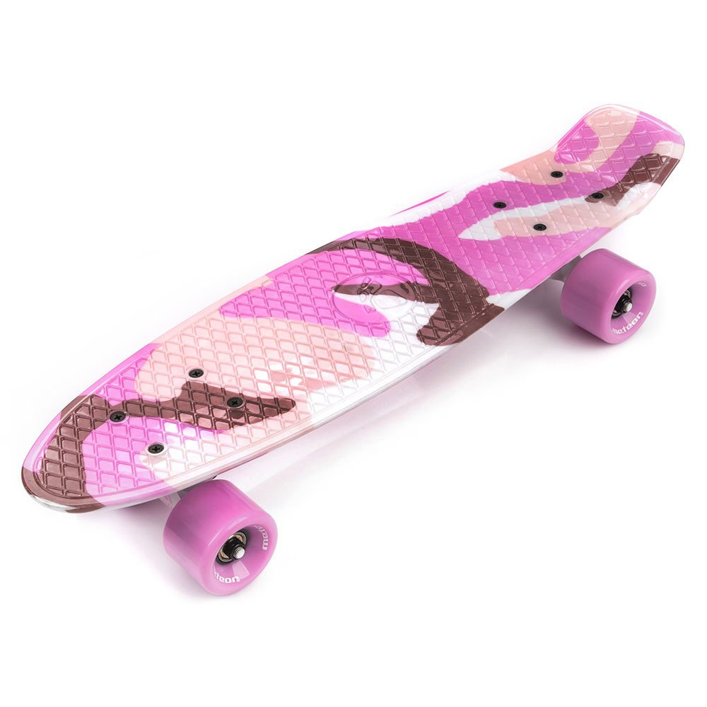 PLASTIC SKATEBOARD METEOR MULTIBOARD pink moro SPORT \ SKATE