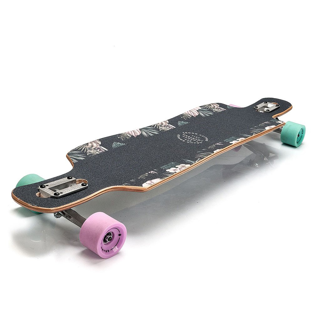 LONGBOARD METEOR FLORAL GREEN SPORT \ SKATE \ SKATEBOARDS markARTUR wholesale Sport & Outdoor