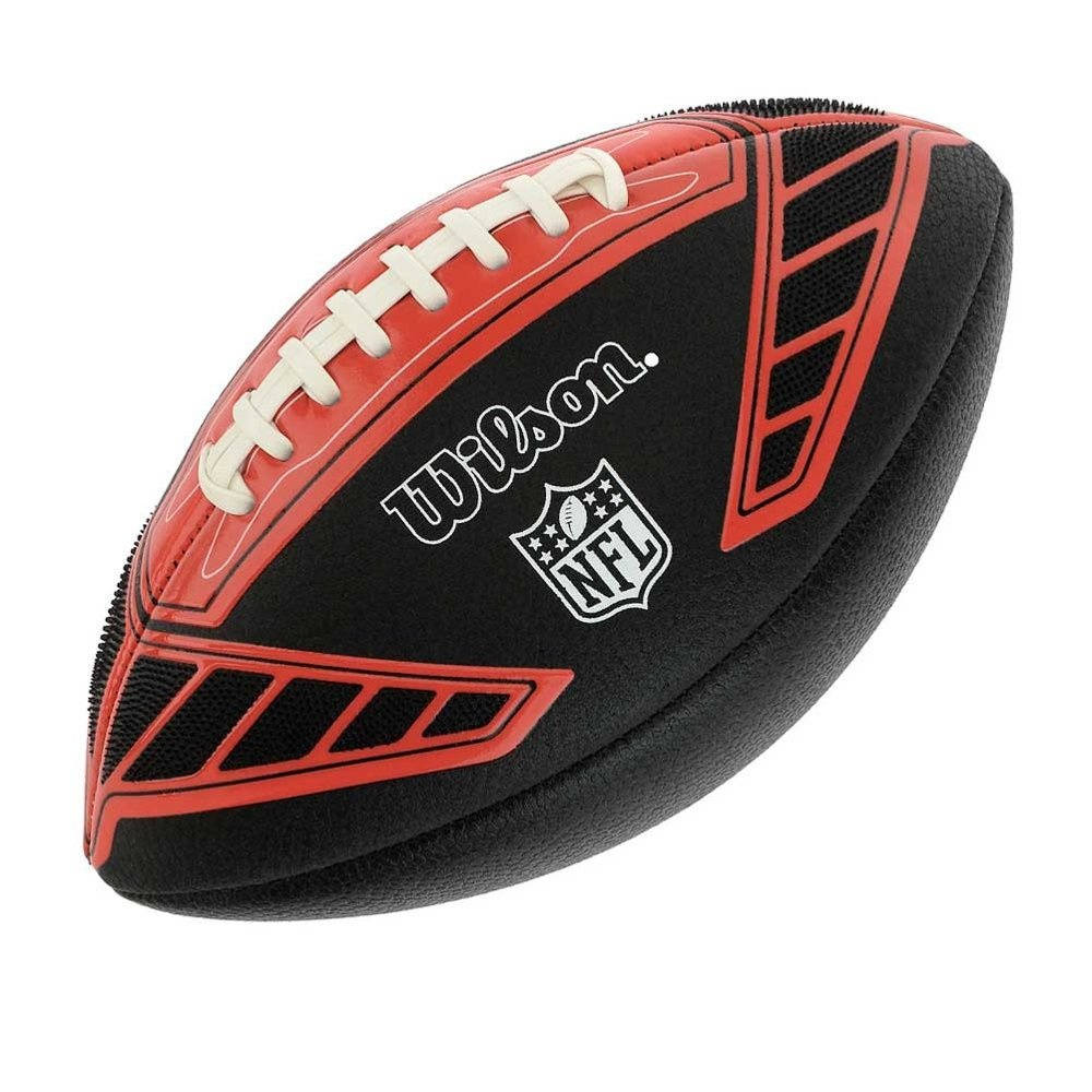 RUGBY BALL WILSON GRIP JUNIOR WTF1608XB black/red SPORT \ TEAM SPORTS